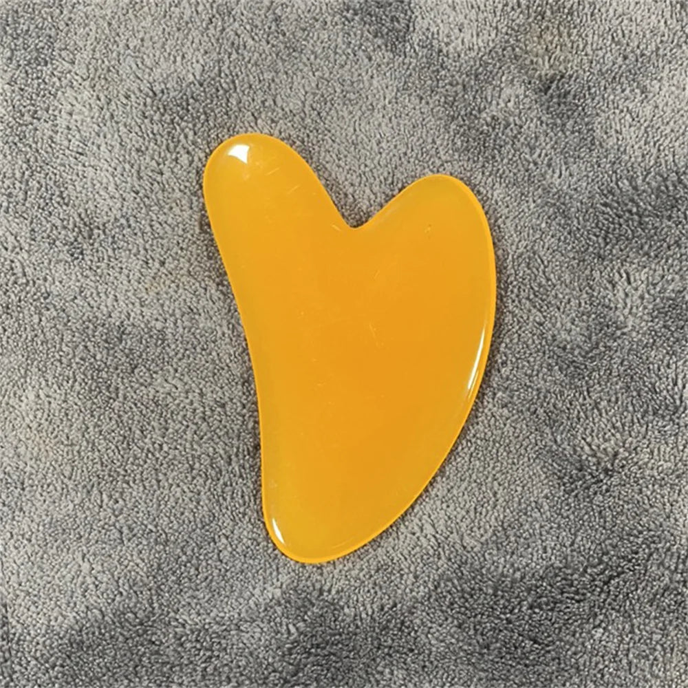 Natural Stone Jade Gouache Scraper Rose Quartz Facial Gua Sha Tools Face Lifting Massager Firm Skin Care Guasha Board Massager